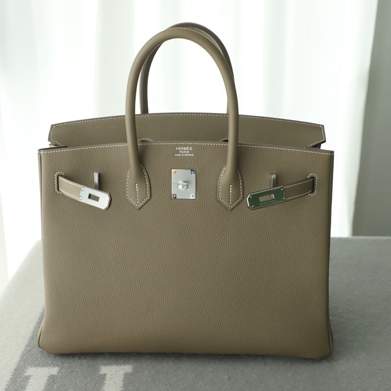 CK18 etoupe togo Birkin 35 PHW