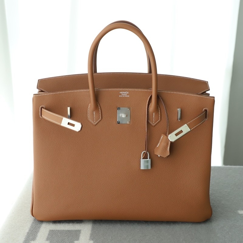 C37 GOLD Togo Birkin 40 with PHW