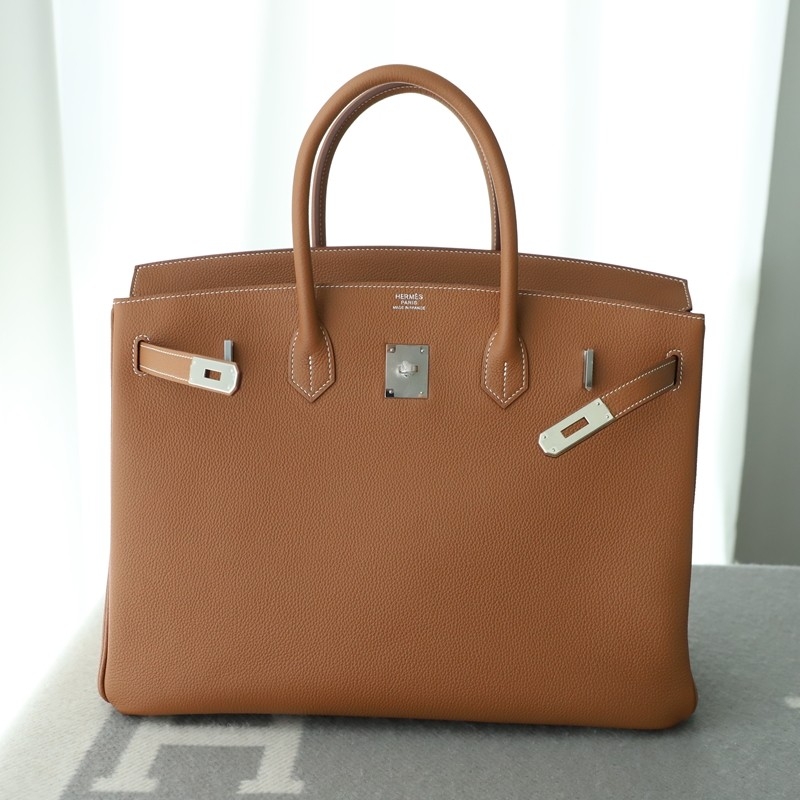 C37 GOLD Togo Birkin 40 with PHW