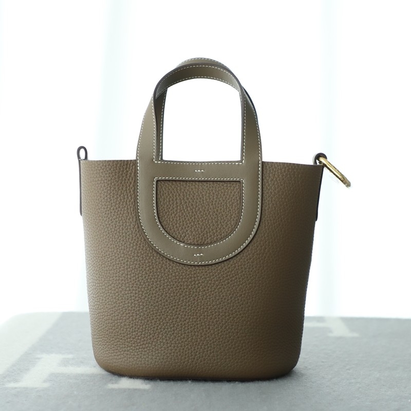 Hermès In the Loop etoupe clemence with GHW
