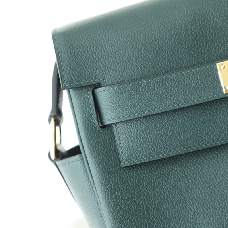 6O Vert Cypres Kelly Messenger Evercolor With Ghw