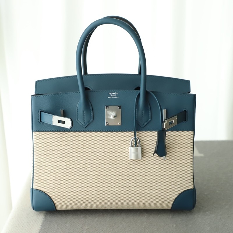  BIeu RoyaI Swift and Toile Birkin 30 PHW