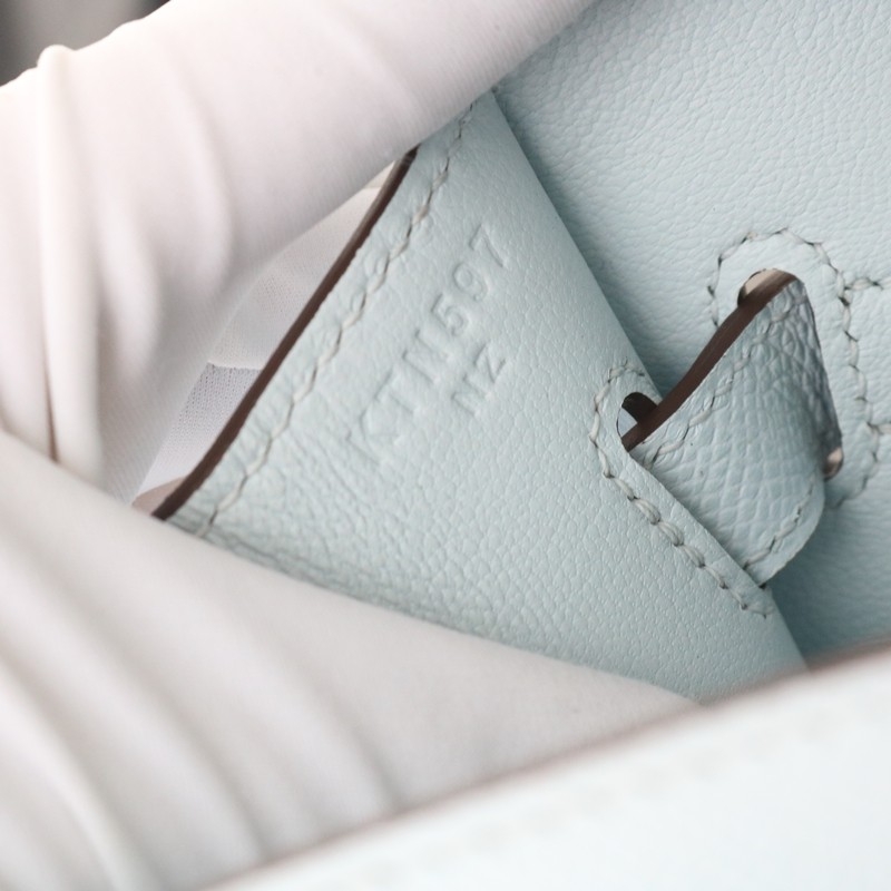 T0 Blue brume epsom sellier Birkin30 with PHW