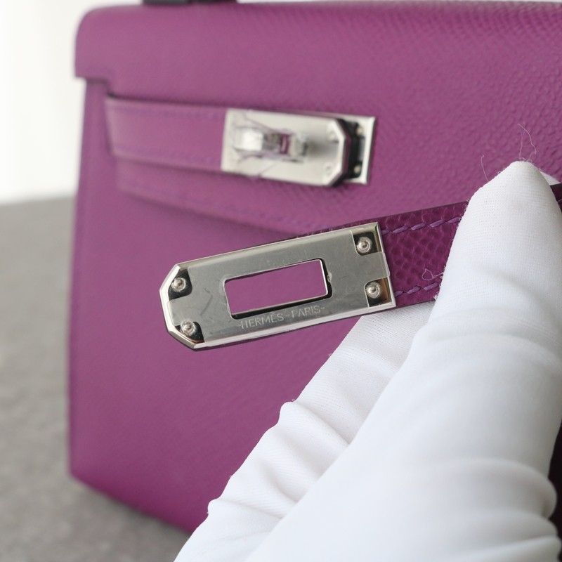 P9 Anemone Epsom mini kelly II with PHW