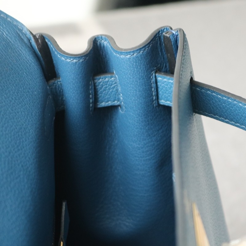S4 Blue deep evercolor kelly 28 retourne with GHW