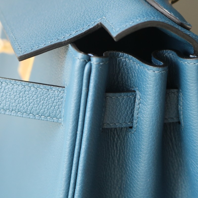 S4 Blue deep evercolor kelly 28 retourne with GHW
