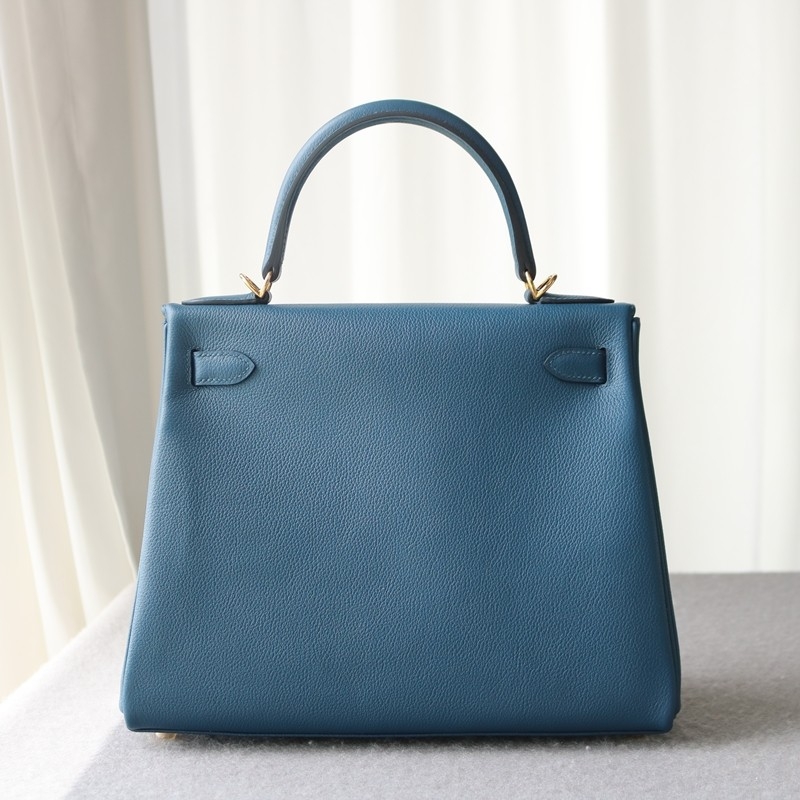 S4 Blue deep evercolor kelly 28 retourne with GHW