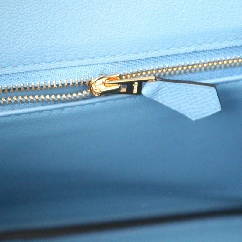 2T BIeu Paradise Epsom birkin 30 with ghw