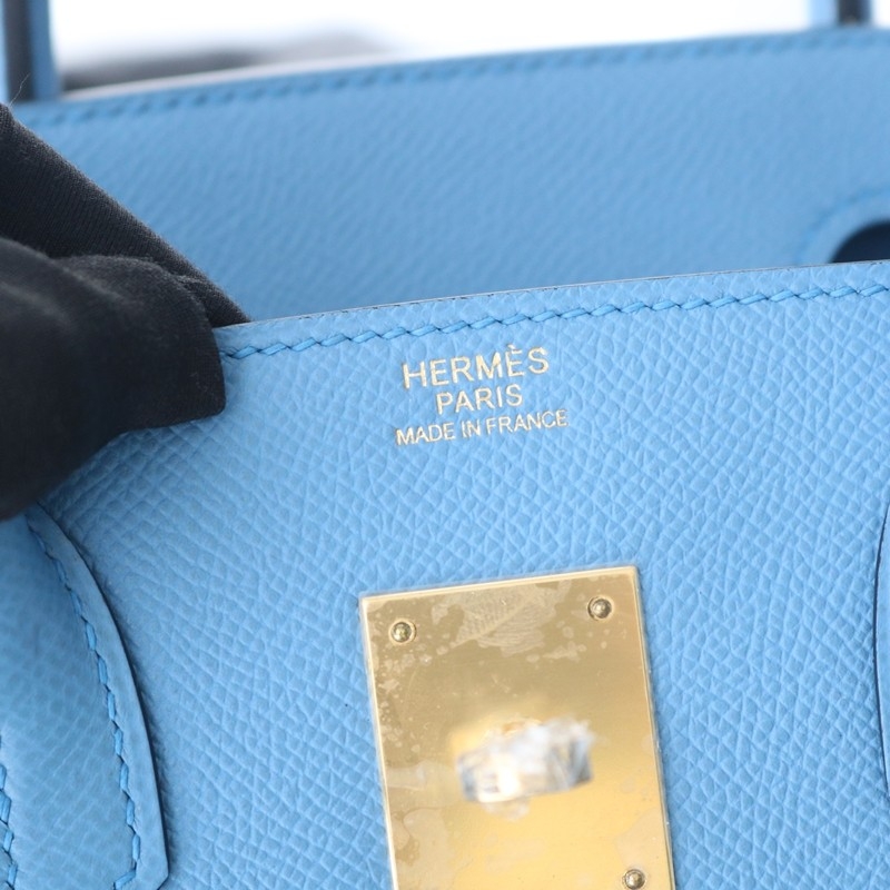 2T BIeu Paradise Epsom birkin 30 with ghw