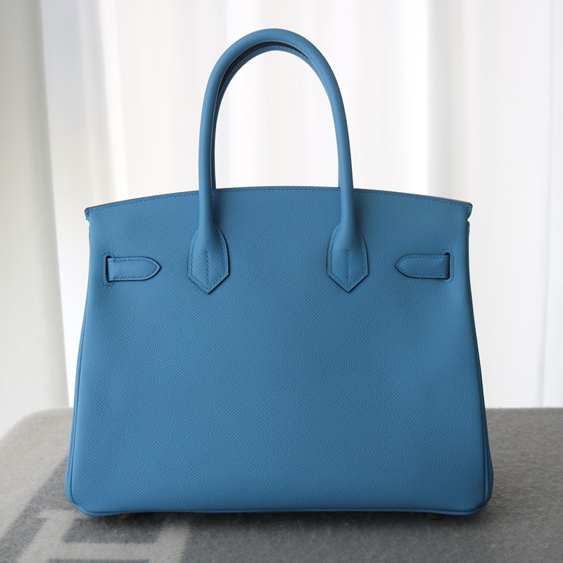 2T BIeu Paradise Epsom birkin 30 with ghw