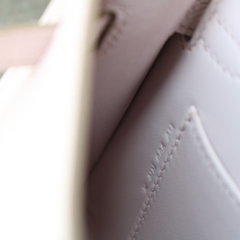 09 Mauve pale Epsom mysore kelly mini II with GHW