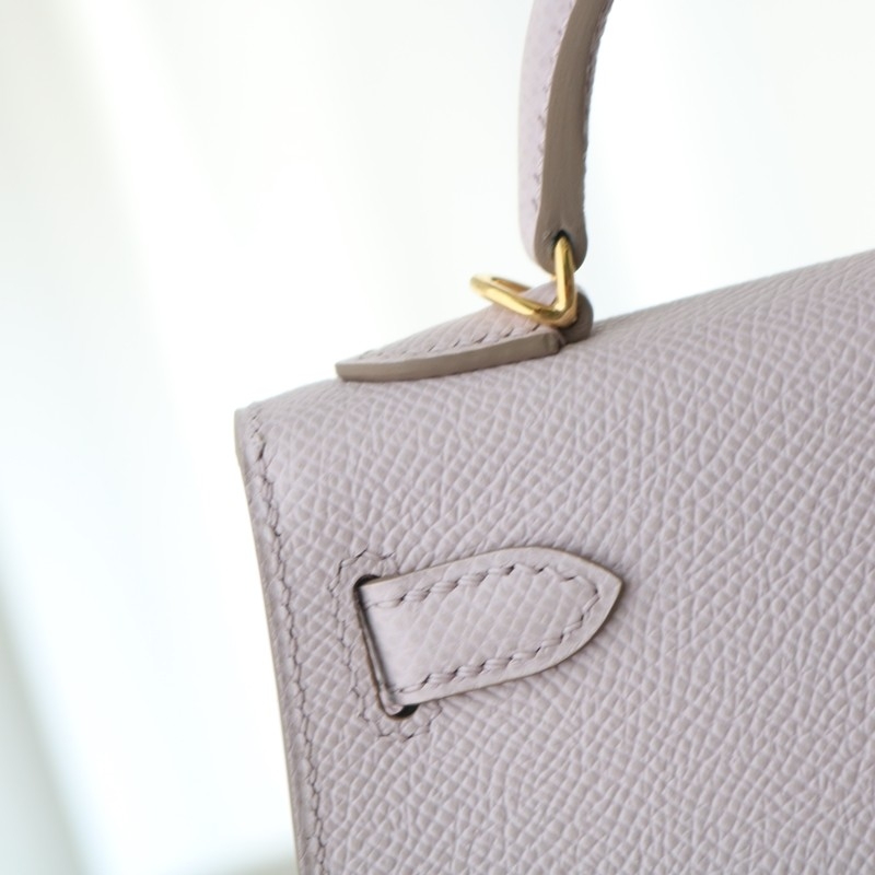 09 Mauve pale Epsom mysore kelly mini II with GHW