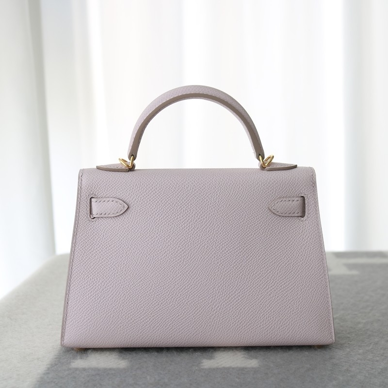 09 Mauve pale Epsom mysore kelly mini II with GHW