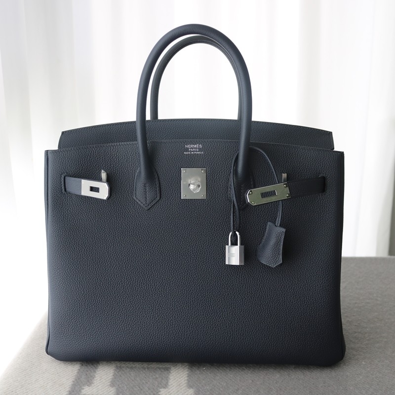 2Z blue nuit togo Birkin 35 PHW