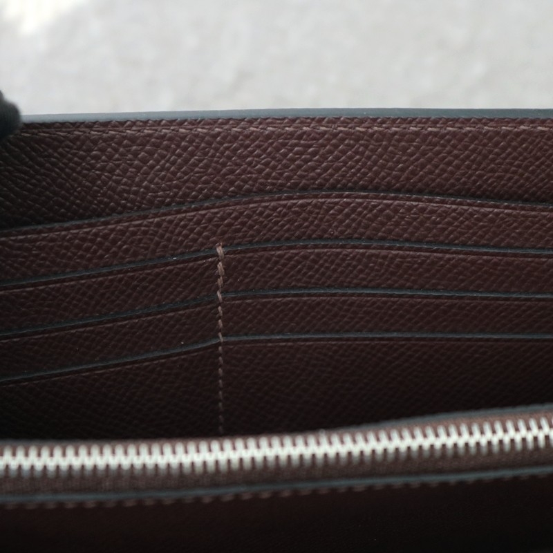 0G rouge sellier Epsom Kelly Wallet With Phw