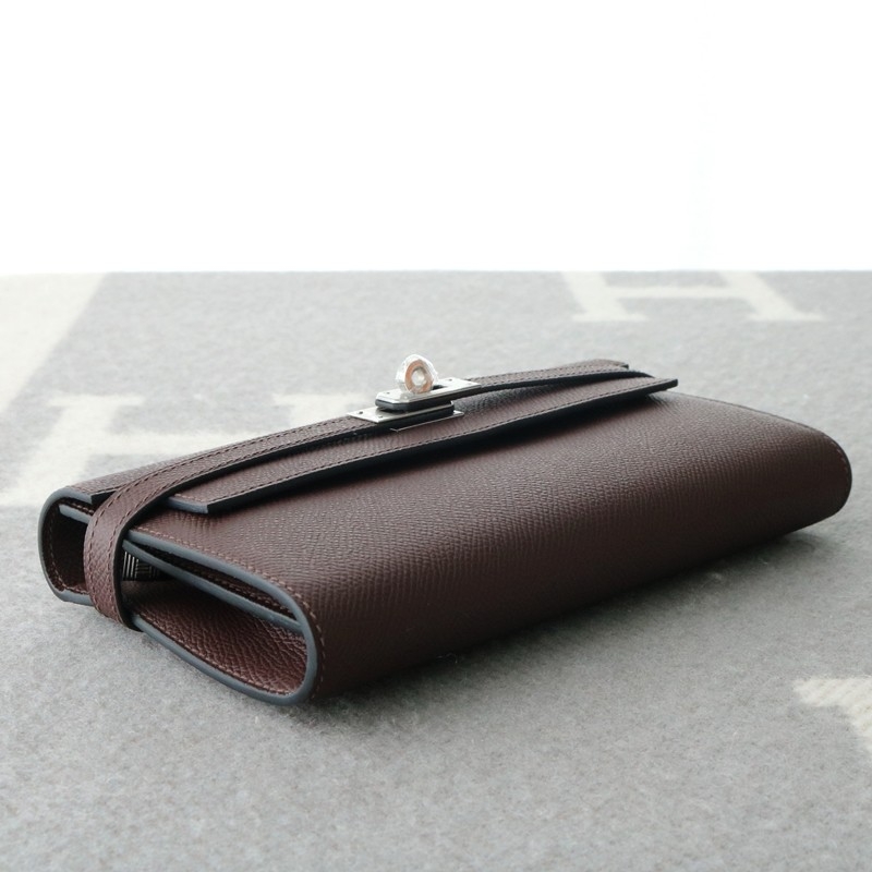 0G rouge sellier Epsom Kelly Wallet With Phw