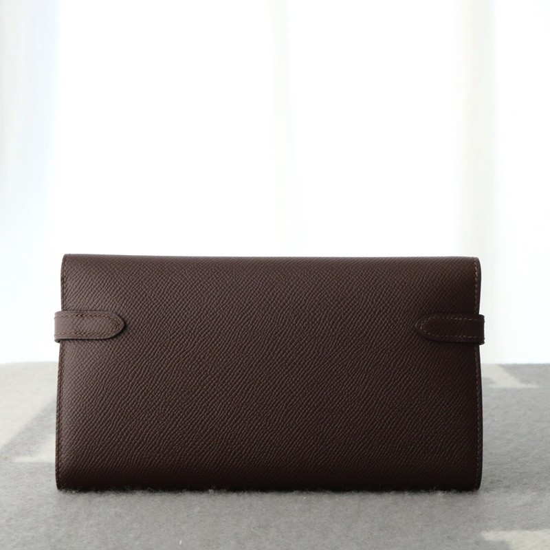 0G rouge sellier Epsom Kelly Wallet With Phw