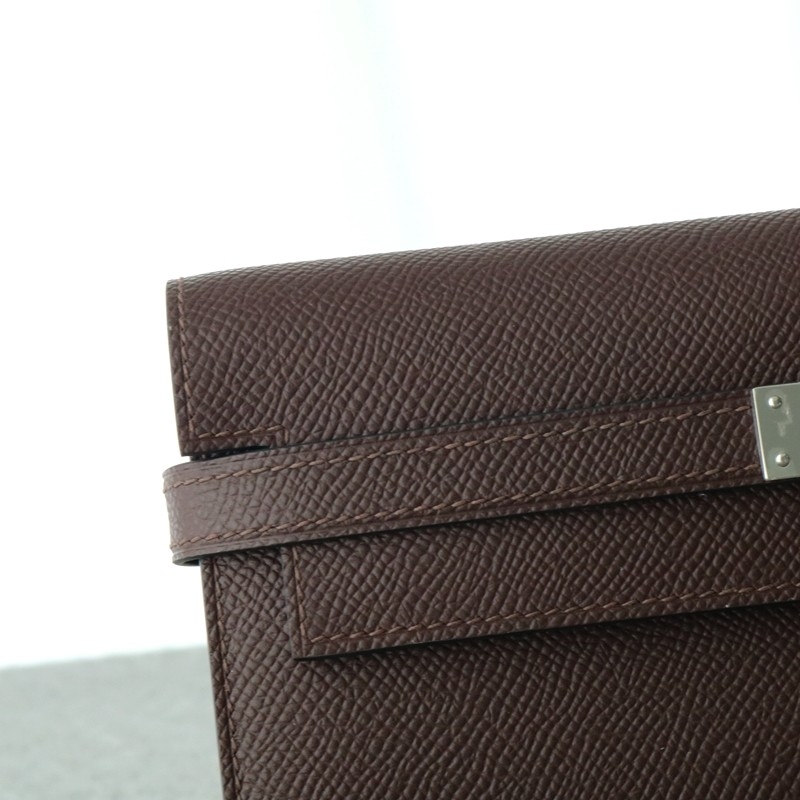0G rouge sellier Epsom Kelly Wallet With Phw