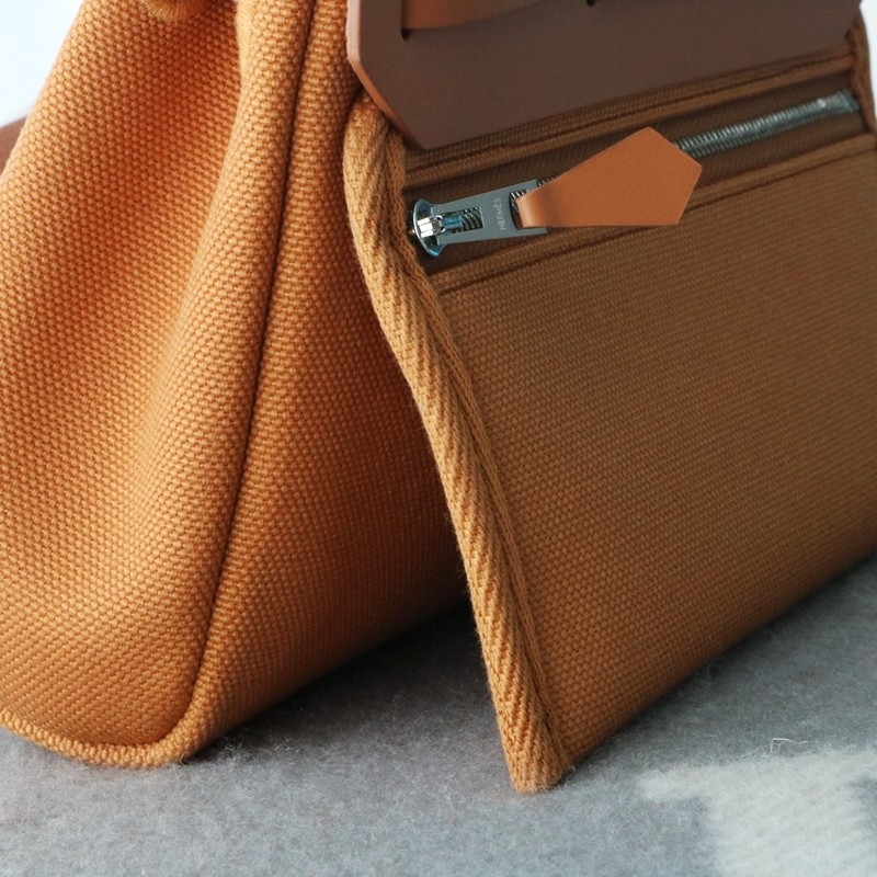 HERMÈS Herbag Zip Mini 20 sesame (2S) Palladium Hardware
