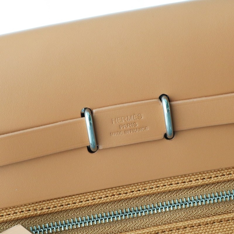 HERMÈS Herbag Zip Mini 20 sesame (2S) Palladium Hardware