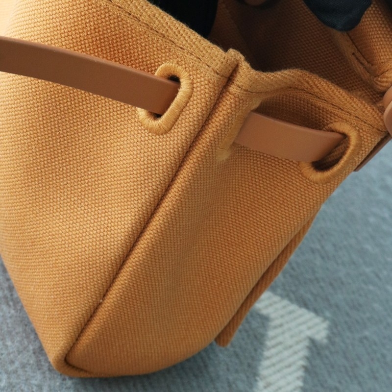 HERMÈS Herbag Zip Mini 20 sesame (2S) Palladium Hardware