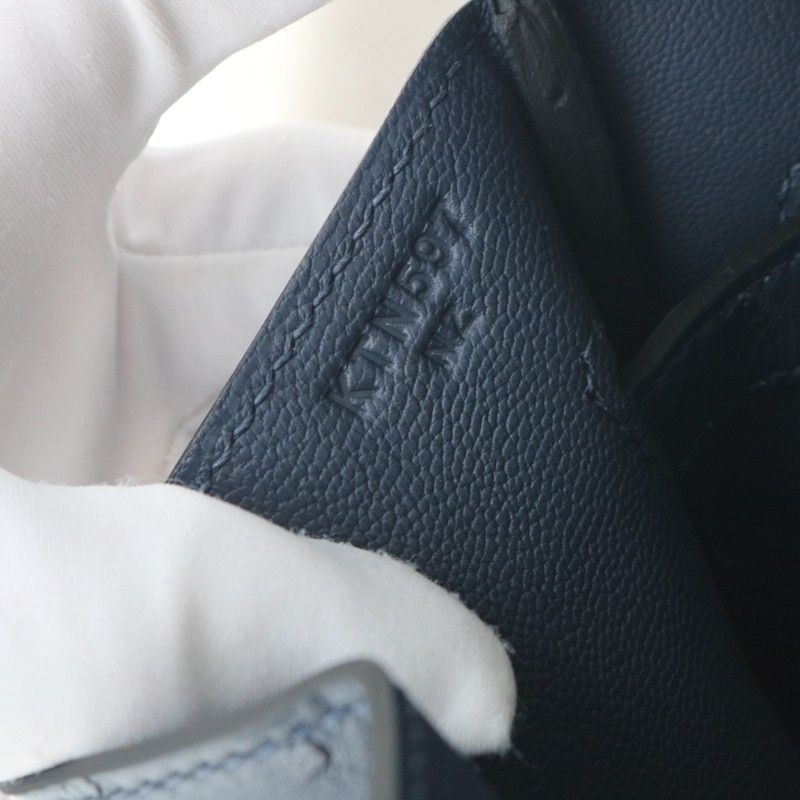 2Z blue nuit Ostrich Birkin 35 with GHW