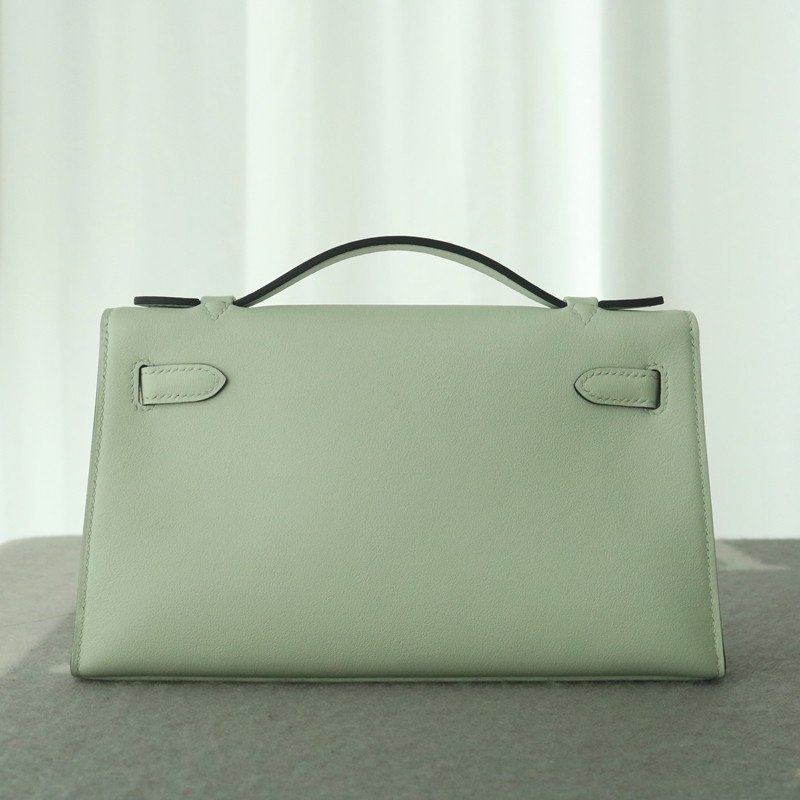0S vert fizz Swift Kelly Pochette With PHW