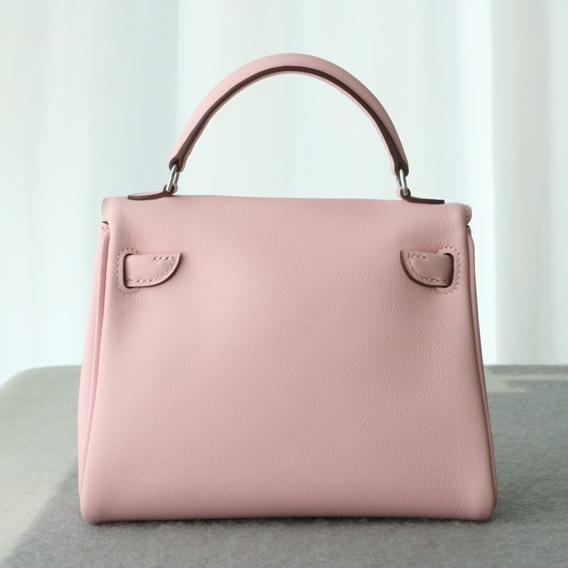 Hermes Kelly Doll Swift 3Q Rose Sakura /4A Caffe with PHW