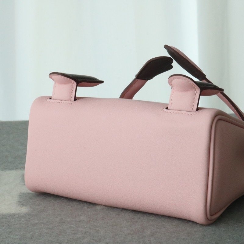 Hermes Kelly Doll Swift 3Q Rose Sakura /4A Caffe with PHW