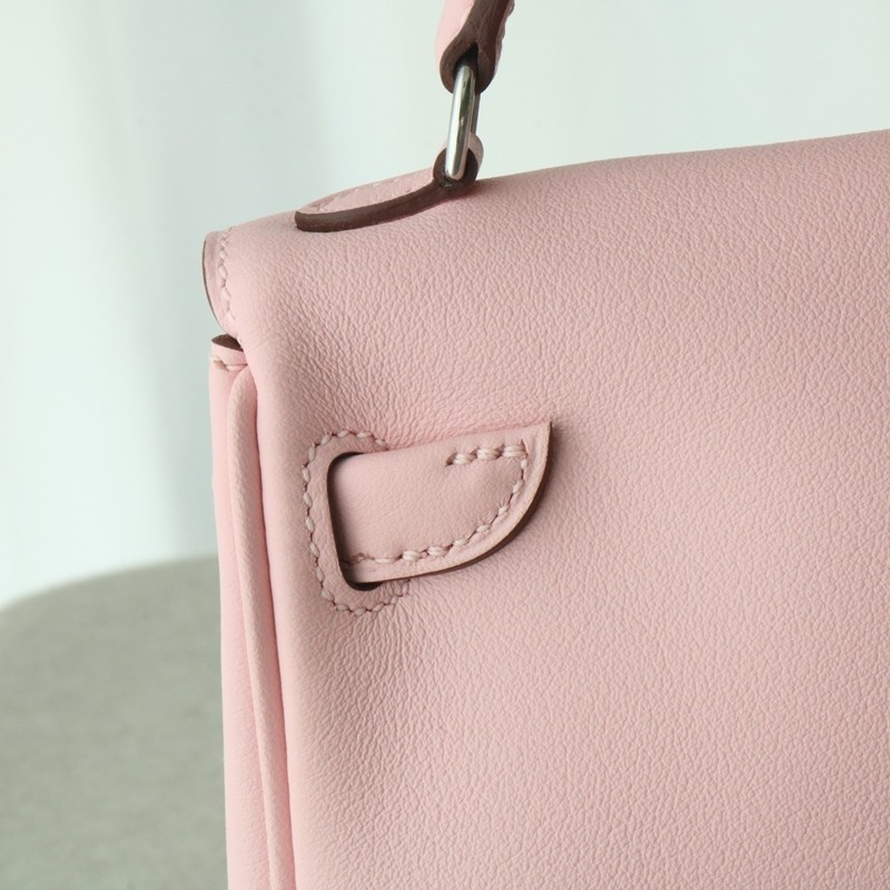 Hermes Kelly Doll Swift 3Q Rose Sakura /4A Caffe with PHW