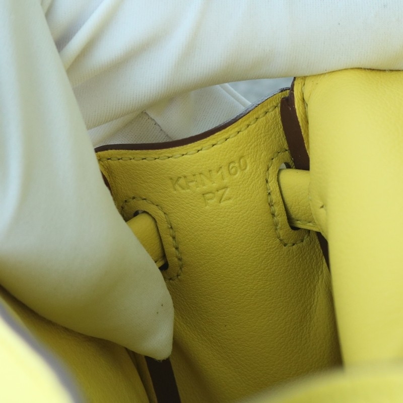 Hermes Kelly Doll Swift 9R lime /93 Orange with PHW