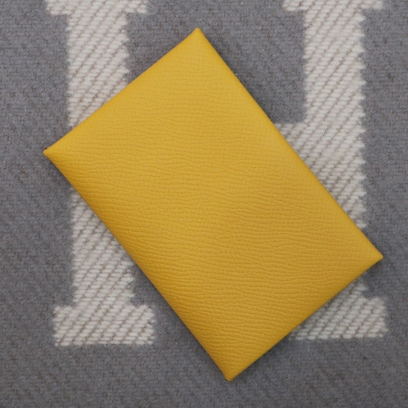 9D Jaune Amber Calvi Epsom With Phw