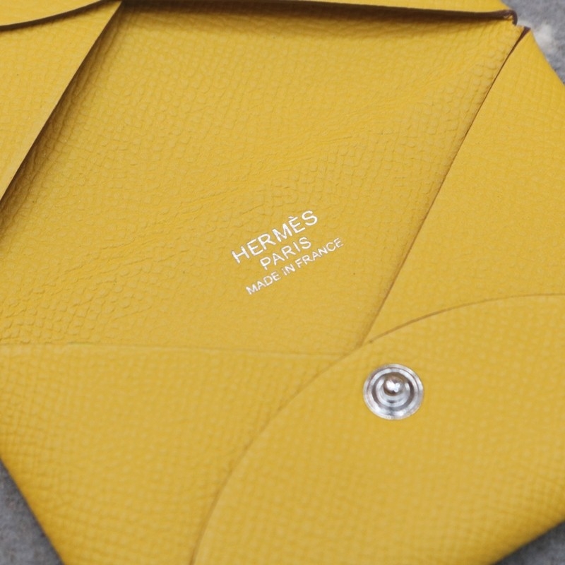 9D Jaune Amber Calvi Epsom With Phw