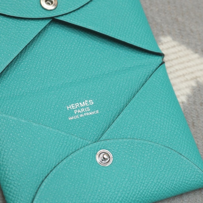 7F BIeu Paon epsom calvi card holder with phw