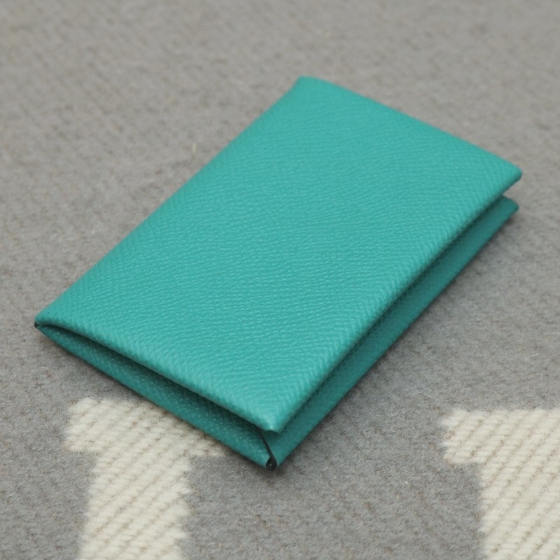 7F BIeu Paon epsom calvi card holder with phw