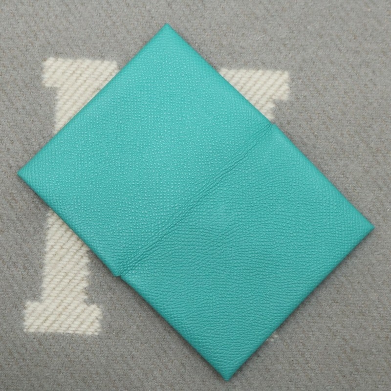 7F BIeu Paon epsom calvi card holder with phw