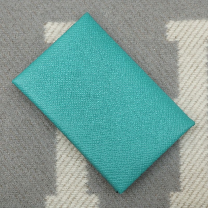 7F BIeu Paon epsom calvi card holder with phw