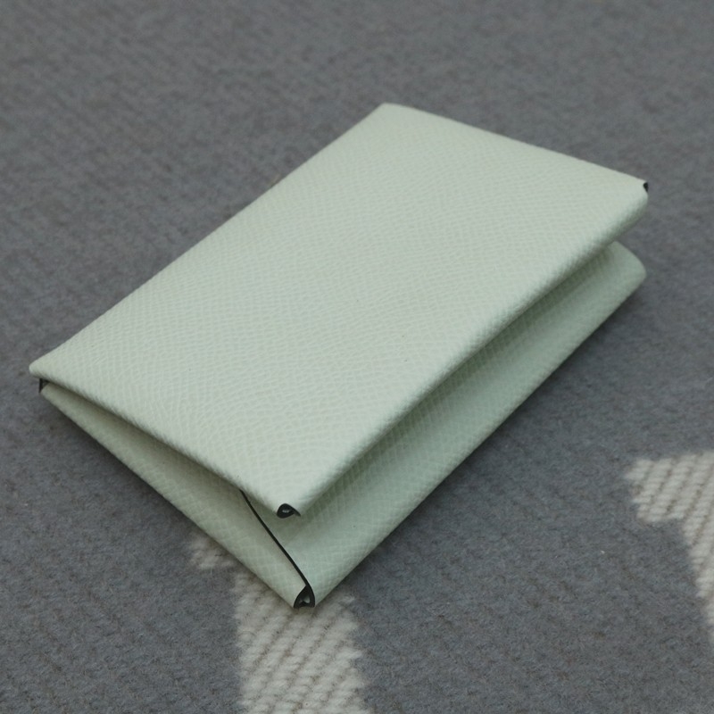 0S vert fizz Calvi Duo card holder Epsom With Phw