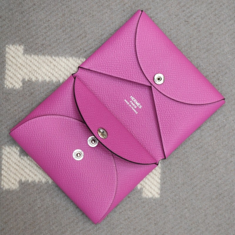 9i magnolia Calvi Duo card holder Epsom With Phw