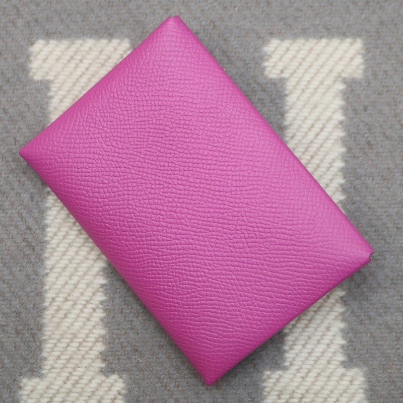 9i magnolia Calvi Duo card holder Epsom With Phw