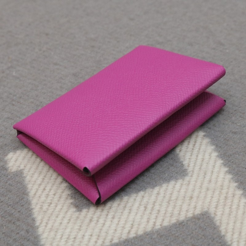 9i magnolia Calvi Duo card holder Epsom With Phw