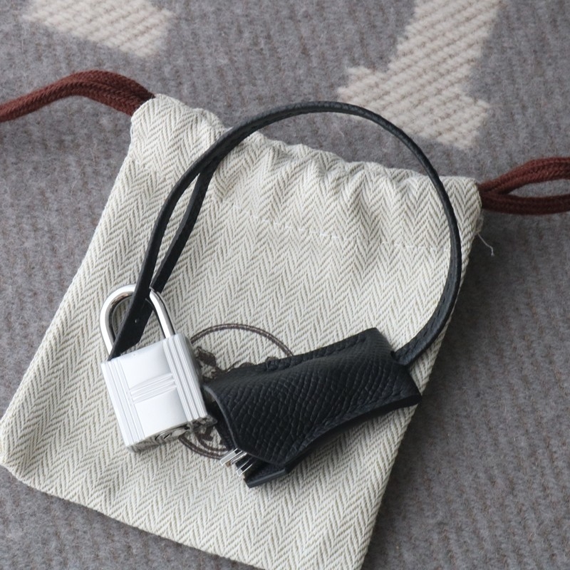 CK89 Nior/Black epsom birkin 25 PHW