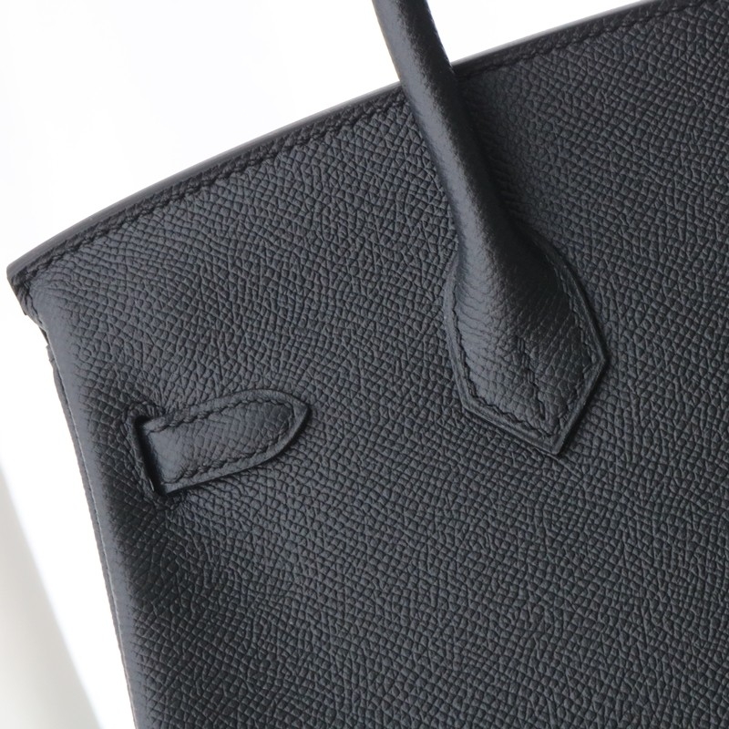 CK89 Nior/Black epsom birkin 25 PHW