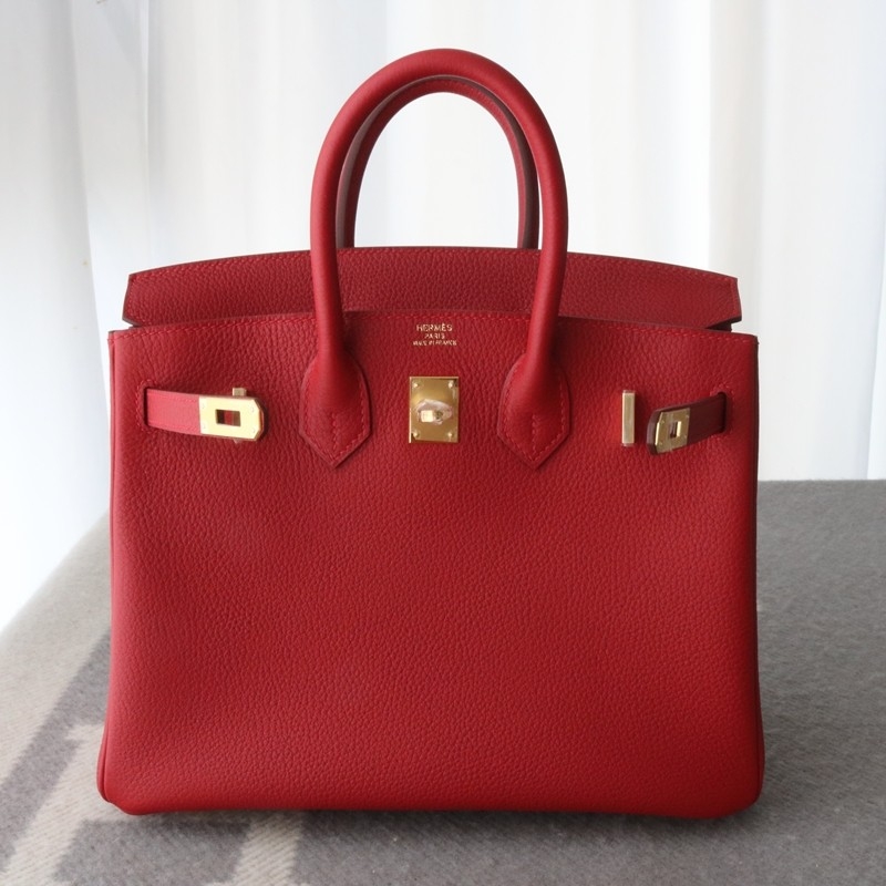 Q5 rouge casaque togo birkin 25 with ghw