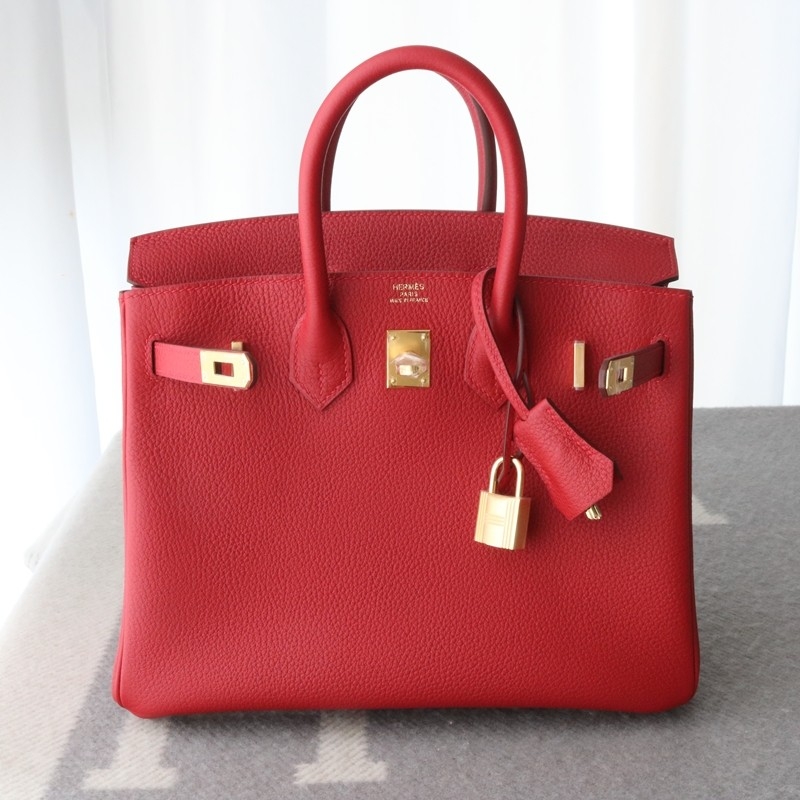 Q5 rouge casaque togo birkin 25 with ghw