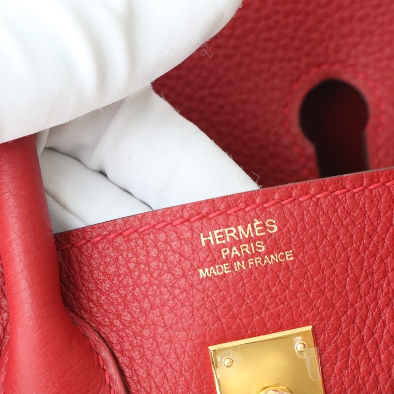 Q5 rouge casaque togo birkin 25 with ghw