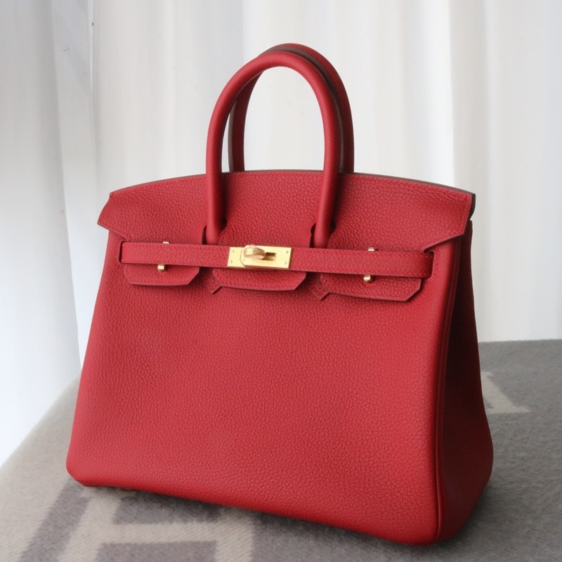 Q5 rouge casaque togo birkin 25 with ghw