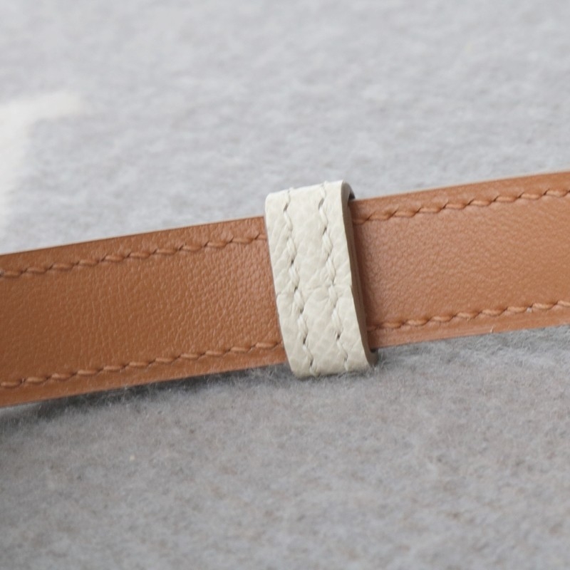 Kelly 18 Belt Craie Epsom GHW