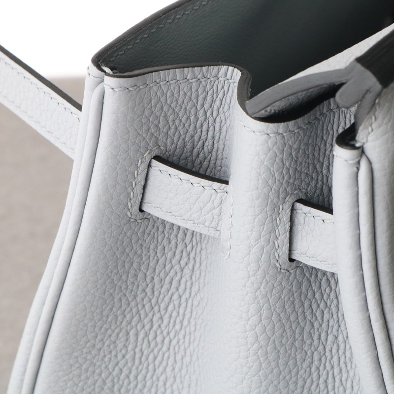 P0 Gris Pantin togo birkin 25 with GHW