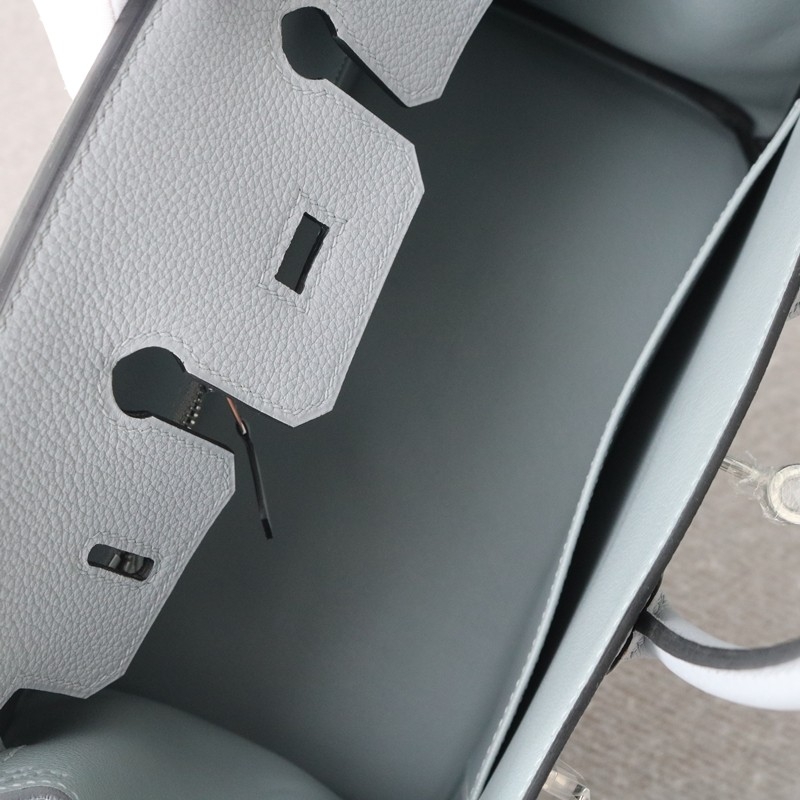 P0 Gris Pantin togo birkin 25 with PHW